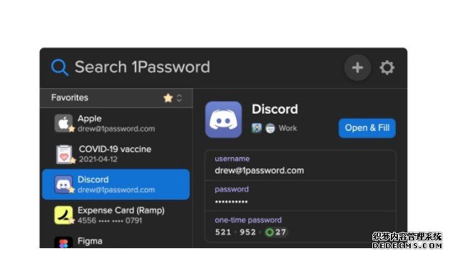 蓝冠测速:1Password 浏览器插件也支持用生物辨识来认证,再一个地方免入密码了