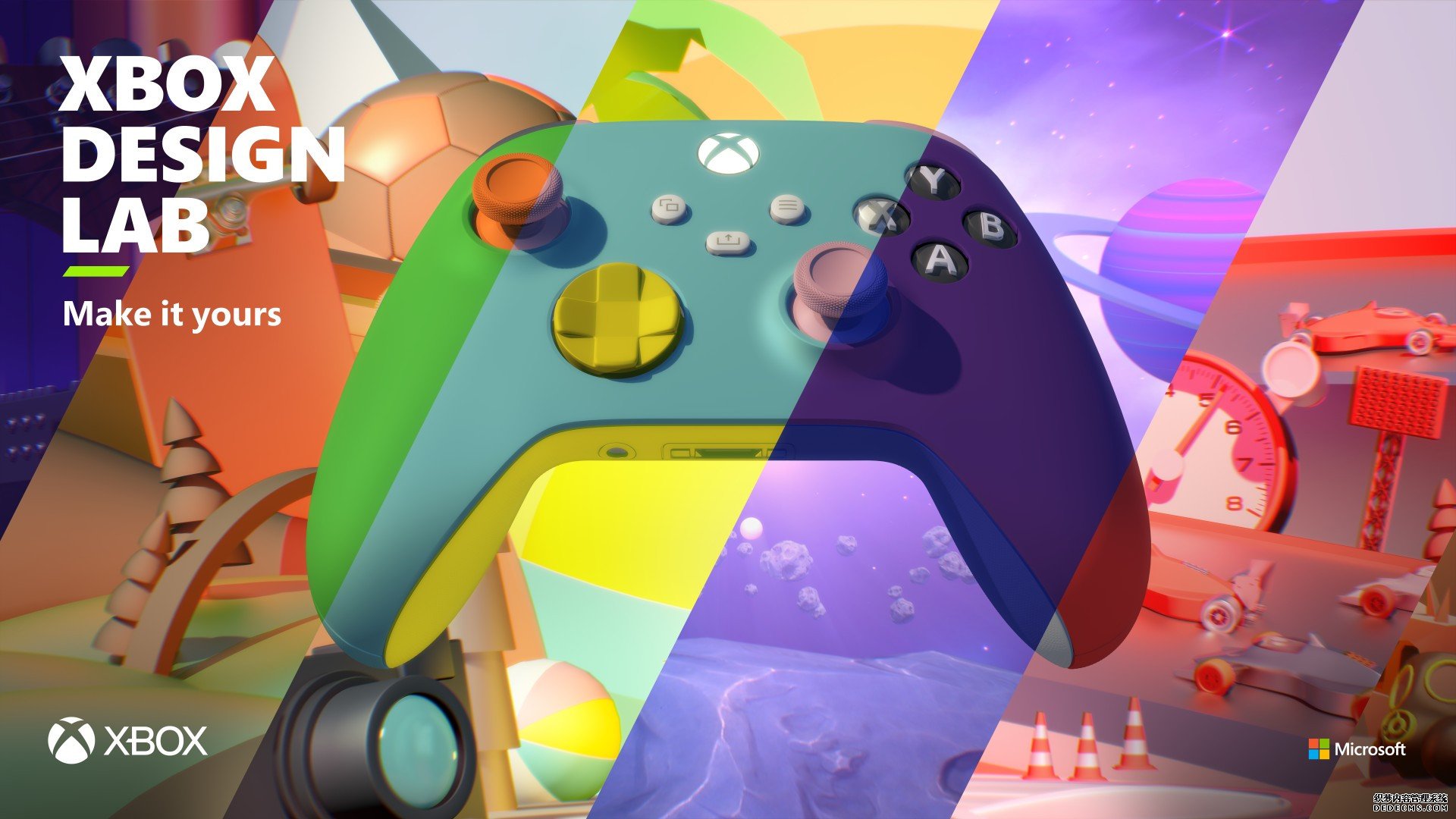 蓝冠代理:Xbox Design Lab 手柄定制服务回归