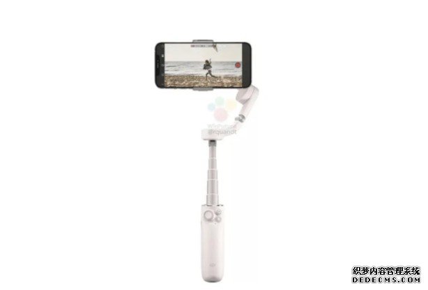 大疆的下一代手蓝冠测速持稳定器似乎跟自拍杆合体了