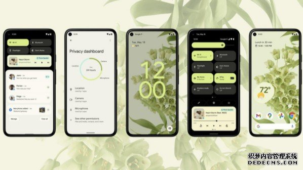 Android 12 beta 最蓝冠测速终版释出了