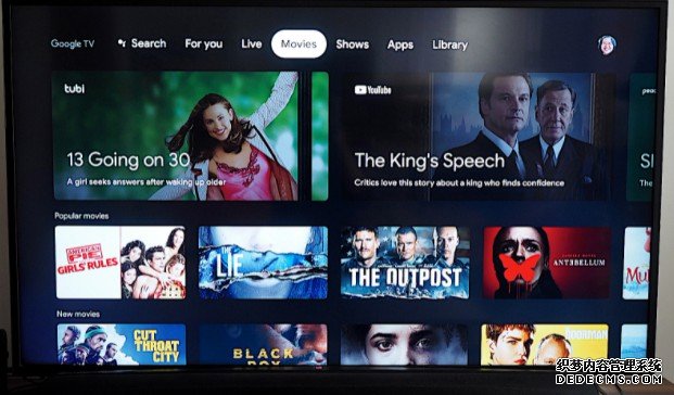 据报 Google TV 系统蓝冠线路测试可能会预载免费串流频道