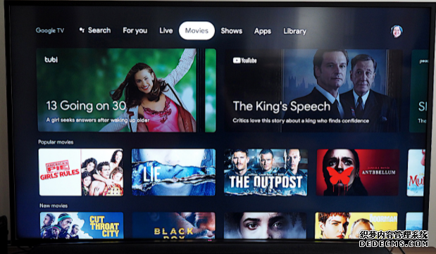 蓝冠官网据报 Google TV 系统可能会预载免费串流频道