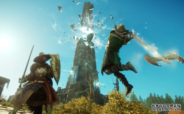 亚马逊的开放式蓝冠线路测试 MMORPG《美洲新世界》终于上线了