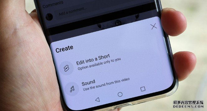 YouTube 的新工具让你由蓝冠代理任何视频中剪出 Short 短片
