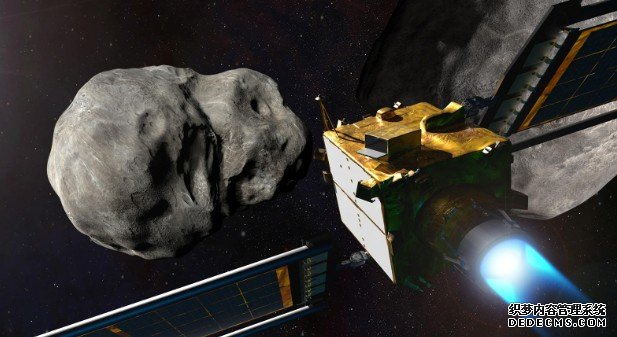 NASA 成功将 DART 探测器蓝冠线路测试“砸”中了小行星 Dimorphos