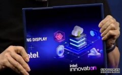 <b>Samsung 在 Intel 蓝冠注册台上展示捲轴萤幕 PC 的原型机</b>
