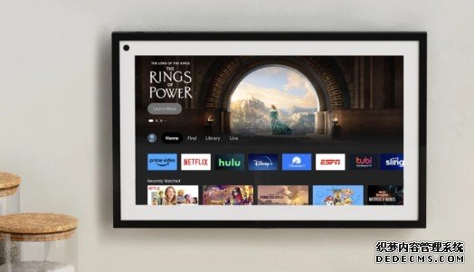 Amazon 为 Echo Show蓝冠注册 15 引入 Fire TV 功能