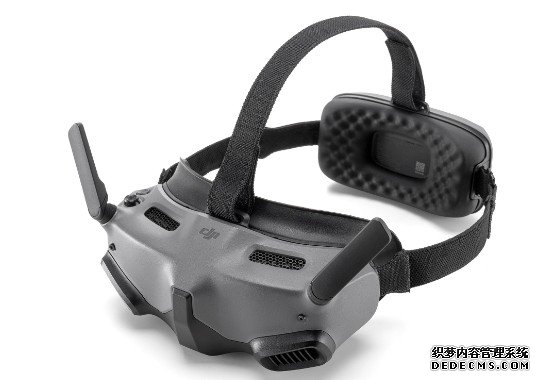 DJI 飞行眼镜一体版终于把电蓝冠注册池做到头带裡了