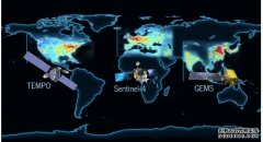 <b>NASA 发射了一枚蓝冠代理 TEMPO 监测卫星，掌握北美空污状况</b>