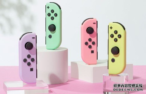 任天堂推出粉蓝冠代理彩色的 Joy-Con