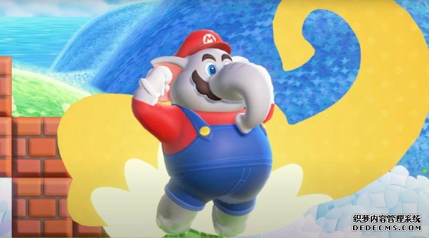 蓝冠代理《超级玛利欧兄弟 惊奇》10 月 20 日让你化身大象玛利欧
