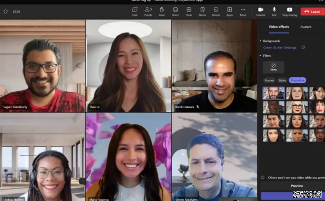 2号站平台視訊會議免怕素顏,微軟推AI「一鍵完妝」!效果如何?跟一般濾鏡差在哪?