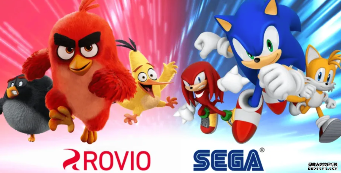 Sega 完成對 Rovio 的收購，總價 7.76 億美元蓝狮注册