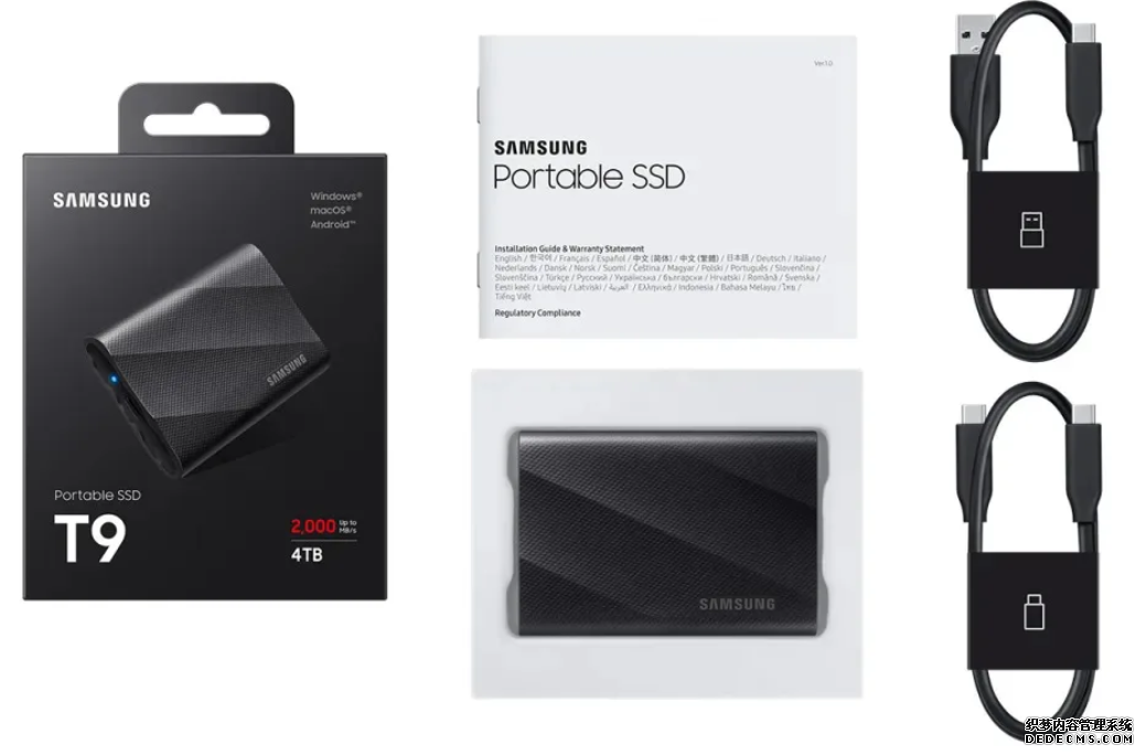 全新 Samsung T9 SSD 傳輸速度再翻倍至 2,000MB/s，自帶強固設計2号站代理